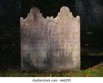 Tombstone for Twins