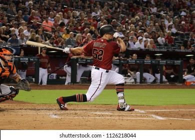 Tommy Pham Center Fielder For The Saint Louis Cardinals At Chase Field In Phoenix,AZ USA July 2,2018.