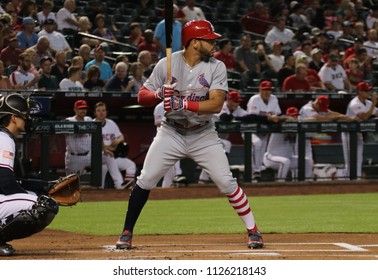 Tommy Pham Center Fielder For The Saint Louis Cardinals At Chase Field In Phoenix,AZ USA July 2,2018.