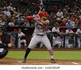 Tommy Pham Center Fielder For The Saint Louis Cardinals At Chase Field In Phoenix,AZ USA July 2,2018.