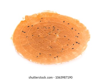 Tong Muan (a type of rolled wafer, a traditional dessert in Thailand) - Powered by Shutterstock