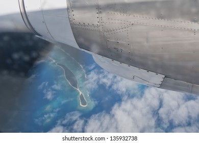 Tonga Polynesia Tropical Paradise Aerial View