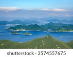 Tongyeong-si Hansando and Hallyeohaesang Park scenery