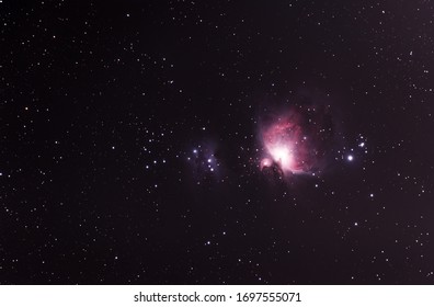 I Took This Shot Of The Orion Nebula (M42) In My Back Garden Here In The UK Using A Small Refractor Sky-Watcher Telescope And An Equitorial Tracking Mount.