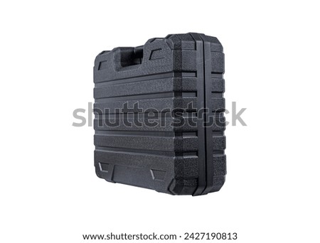 Tool box isolated on white background.