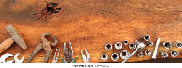 Tool on a table