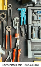 Tool Rack In The Workshop