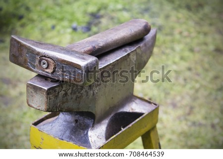 Tools for the blacksmith.