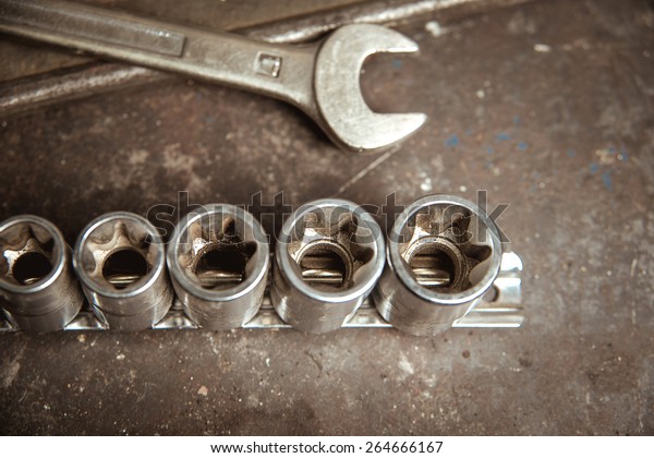 Tools for car repair. auto\
repair