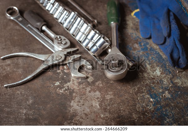 Tools for car repair. auto\
repair