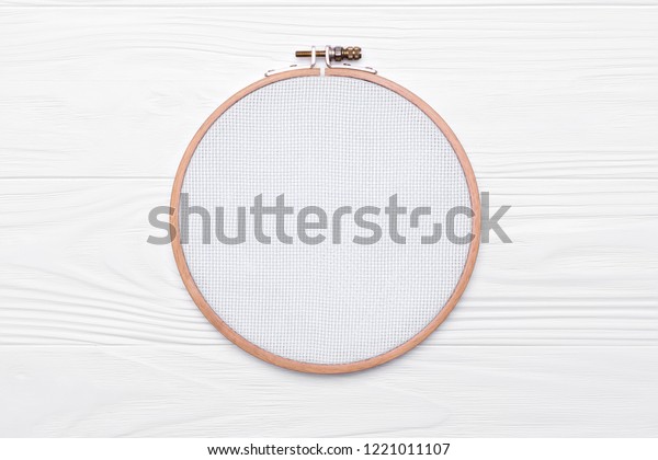 Download Tools Cross Stitch Hoop Embroidery Canvas Stock Photo Edit Now 1221011107