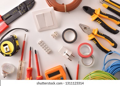 what are the electrical supplies and materials