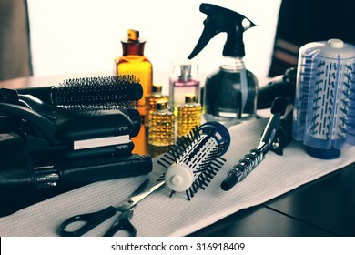 Tools Hairdresser Comb Scissors