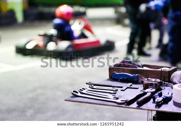 Tools for kart racing or karting of motorsport
road racing