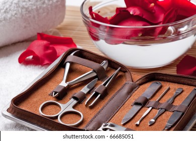 Tools Of A Manicure Set