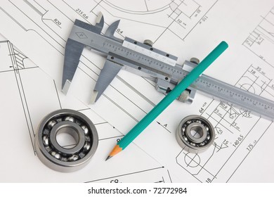 Technical Drawing Tools Stock Photo (Edit Now) 78945253