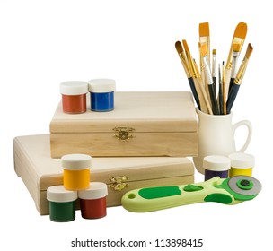 Tools And Objects For Decoupage