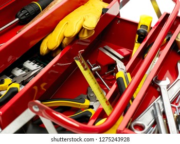 Tools in toolbox