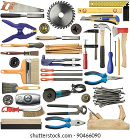 Tools For Wood, Metal And Other Construction Work.