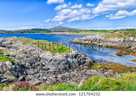 Toormore Bay shoreline, County Cork, Ireland