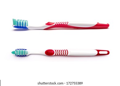 Tooth Brush Isolated On A White Background