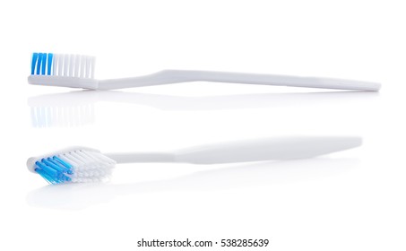 Tooth Brush Isolated On White Background.