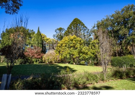 The Toowoomba Queens Park and Botanic Gardens is a heritage-listed botanic garden established in 1870 for public recreation and botanic research in Toowoomba.