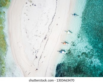 Top Aerial View Naked Island Siargao Stock Photo Shutterstock