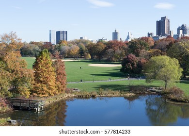 From The Top Of The Belvedere Castle In Central Park You Can Enjoy Great Views Of The Turtle Pond, Upper East And West Sides As Well As The Great Lawn.