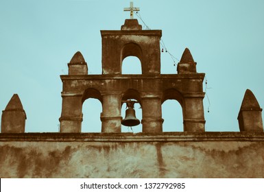 Top Of The Church Of Tlayacapan