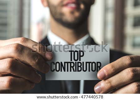 Top Contributor text