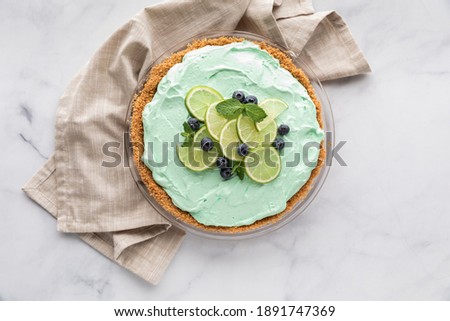 Image, Stock Photo Blueberry Crumble Flat Lay