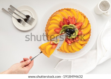 Similar – Image, Stock Photo Airy summer at the lake