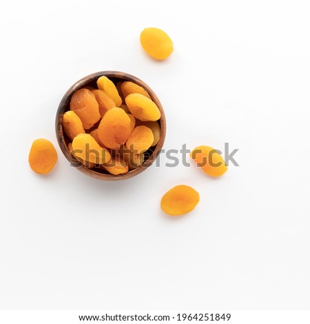 Similar – Image, Stock Photo Fresh peaches and apricots in wooden box