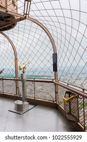 Top Of The Eiffel Tower. Paris. France. 
