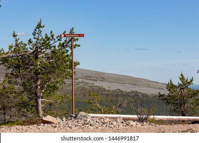 Top Of Kukastunturi, Lapland, Finland