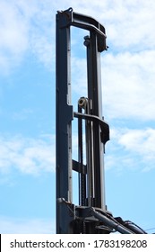 The Top Of A Large Folk Lift Truck 