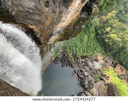 Top of laxapana Falls Sri Lanka