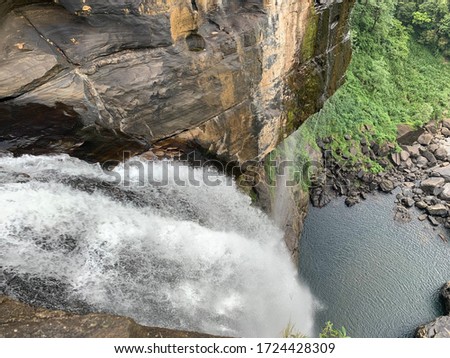 top of laxapana falls Sri Lanka