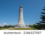The top of Mount Greylock with War Memorial is the highest peak in the state of Massachusetts. It is located near the towns of Williamstown, Lenox and North Adams.
