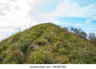 Top of the mountain landscape