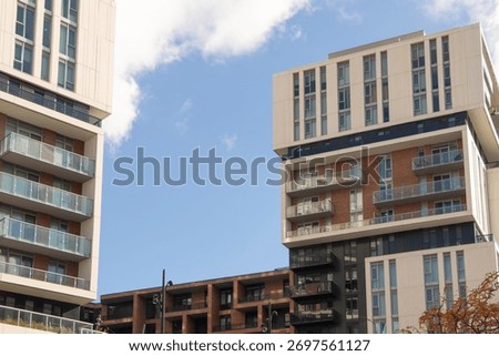 Top Part of a Condominium Complex in Markham, Ontario