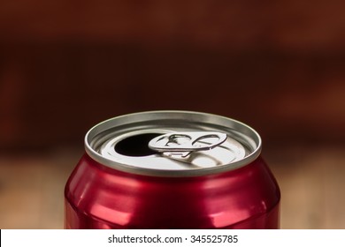 Top Of Red Open Soda Can