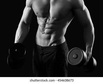 90,586 Man lifting dumbbell Images, Stock Photos & Vectors | Shutterstock