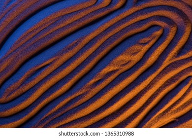 top view abstract textured