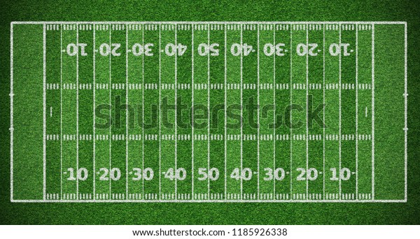 top view of american
football field