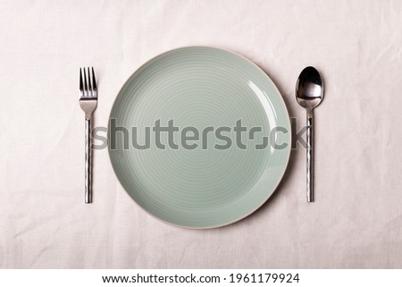 Similar – meal Lunch Crockery Plate