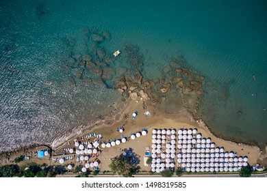 beautiful beach umbrellas