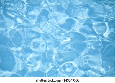 Top View Blue Water  Background