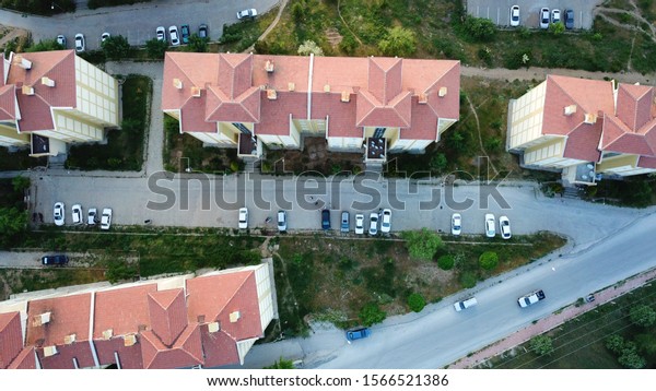 Top View Building Drone\
Photo